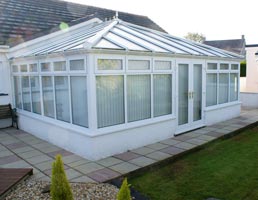 Conservatory walls and base